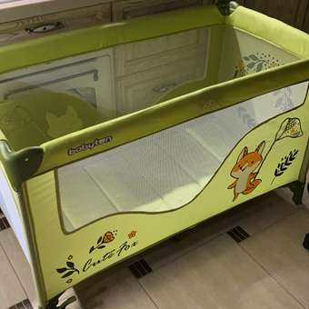 Манеж Babyton Play box Green: отзыв пользователя Детский Мир