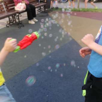 Мыльные пузыри Attivio Пузырятор Зеленый P81378: отзыв пользователя Детский Мир