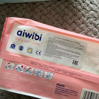 Влажные салфетки с клапаном AIWIBI Premium с маслом чайного дерева 80шт: отзыв пользователя Детский Мир