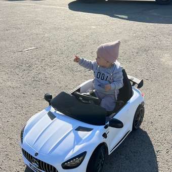 Электромобиль TOMMY Mercedes AMG GT MB-7 белый: отзыв пользователя Детский Мир
