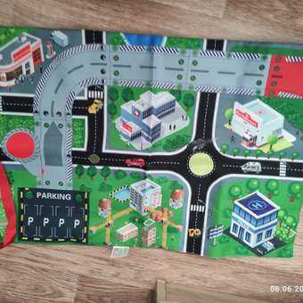 Парковка Funky Toys Строительная площадка: отзыв пользователя Детский Мир