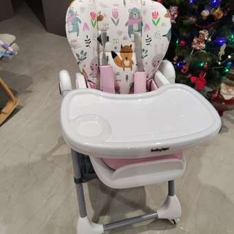 Стул для кормления Babyton Pretty Friends Pink B-002: отзыв пользователя Детский Мир