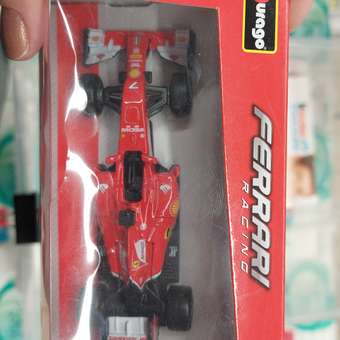 Автомобиль BBurago Ferrari Racing F14t 18-36801W 1:43: отзыв пользователя Детский Мир