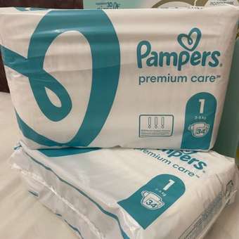 Подгузники Pampers Premium Care для новорожденных NB (2-5 кг) 102 шт.: отзыв пользователя ДетМир