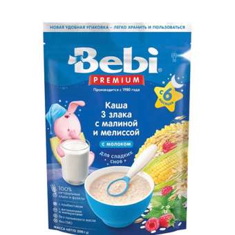 Каша молочная Bebi Premium овсянка-персик 200г с 6месяцев: отзыв пользователя Детский Мир
