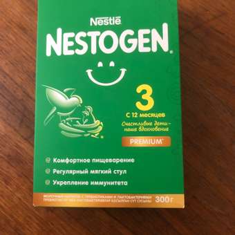 Молочко Nestogen 3 300г с 12месяцев: отзыв пользователя Детский Мир