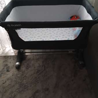 Колыбель Olsson Vicinity приставная Grey AP802: отзыв пользователя ДетМир
