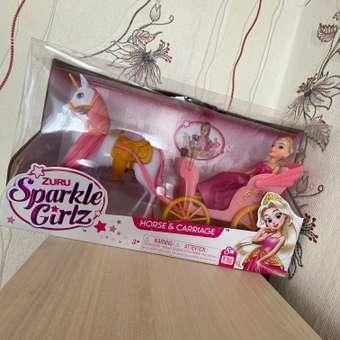 Кукла модельная Zuru Sparkle Girlz с каретой: отзыв пользователя Детский Мир
