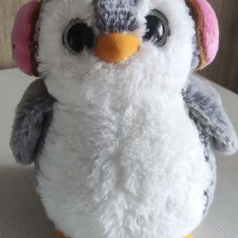Игрушка мягкая Aurora Пингвин в наушниках 161476D: отзыв пользователя ДетМир
