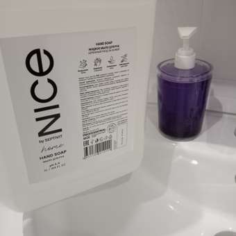 Мыло жидкое NICE by Septivit Авокадо-манго 5200 г 5000 мл: отзыв пользователя Детский Мир