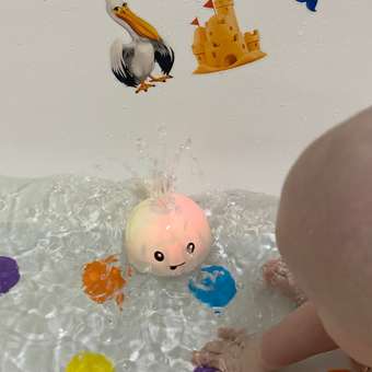 Игрушка для ванной AQUAFASHION Перезаряжаемый кит фонтан с USB-зарядкой: отзыв пользователя Детский Мир
