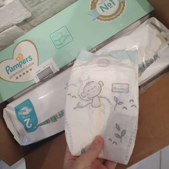 Подгузники Pampers Premium Care New Baby 2 4-8кг 160шт: отзыв пользователя Детский Мир