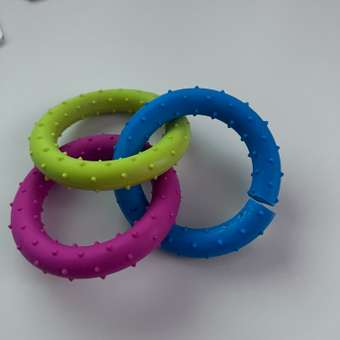 Игрушка для собак Keyprods тройные кольца с шипами: отзыв пользователя. Зоомагазин Зоозавр