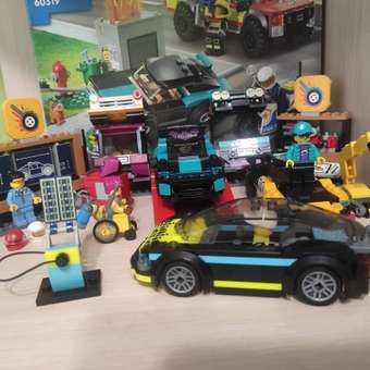 Конструктор LEGO City Электрический спорткар 60383: отзыв пользователя ДетМир