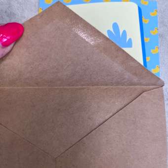 Открытка Крокуспак с крафтовым конвертом С днем рождения 1 шт: отзыв пользователя Детский Мир
