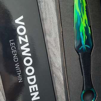 Нож VozWooden Кунай Пойзон Стандофф 2 деревянный: отзыв пользователя Детский Мир