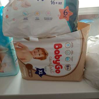 Трусики BabyGo Comfort XL (12-16 кг) 38 шт.: отзыв пользователя Детский Мир