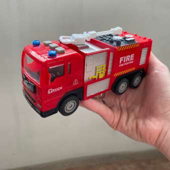 Машинка S+S Пожарная служба 1:32 на батарейках: отзыв пользователя Детский Мир