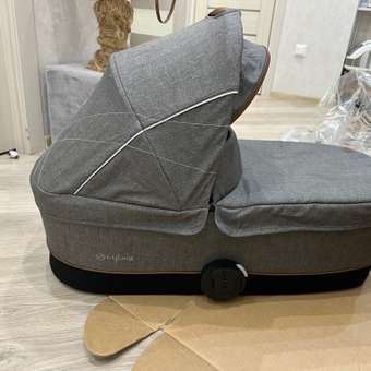 Спальный блок к коляске Cybex Balios S Cot S Denim Manhattan Grey: отзыв пользователя Детский Мир