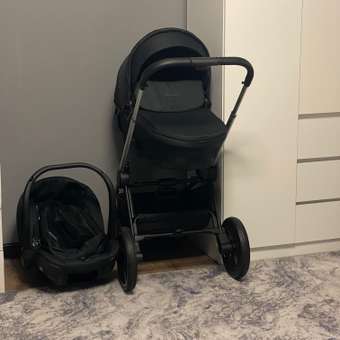 Коляска детская универсальная MOWbaby 3в1 ZOOMPU RA087 Silver Black: отзыв пользователя Детский Мир