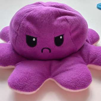 Мягкая игрушка Ripoma вывернушка Осьминожка фиолетовый-розовый: отзыв пользователя Детский Мир