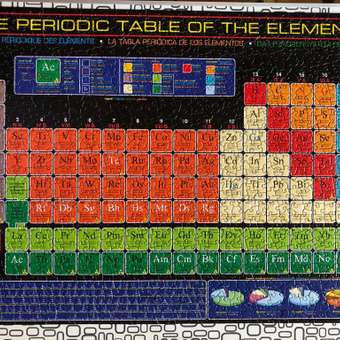 Пазл Eurographics Таблица Менделеева 1000 элементов 6000-1001: отзыв пользователя Детский Мир