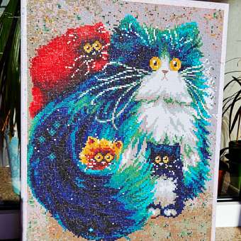 Алмазная мозаика Art on Canvas Котики в ассортименте: отзыв пользователя Детский Мир