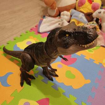 Фигурка Jurassic World Свирепый динозавр Ти-Рекс большой HDY55: отзыв пользователя ДетМир