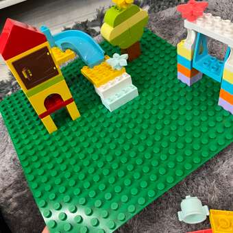 Конструктор LEGO DUPLO Большая строительная пластина 2304: отзыв пользователя ДетМир