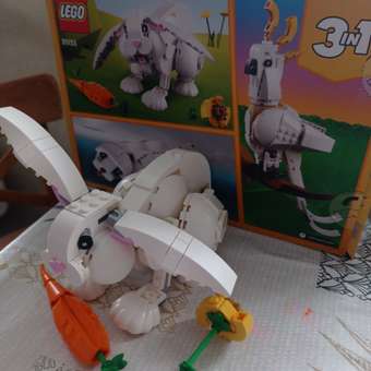 Конструктор LEGO Creator Белый кролик блочный: отзыв пользователя Детский Мир