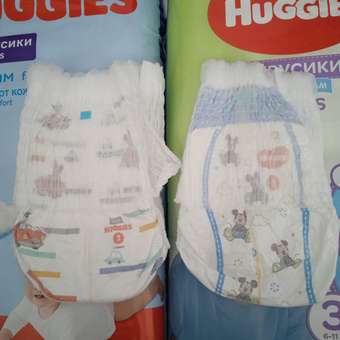 Подгузники-трусики для мальчиков Huggies 3 6-11кг 58шт: отзыв пользователя Детский Мир