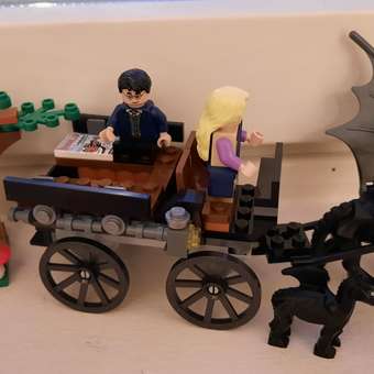 Конструктор LEGO Harry Potter Hogwarts Carriage and Thestrals 76400: отзыв пользователя Детский Мир