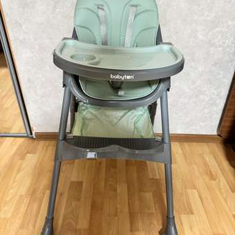 Стульчик для кормления Babyton Bueno Green-Grey классический: отзыв пользователя Детский Мир