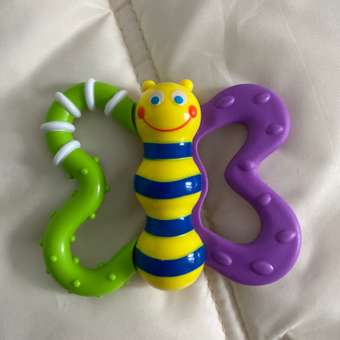 Развивающая игрушка Жирафики прорезыватель для зубов Бабочка: отзыв пользователя Детский Мир