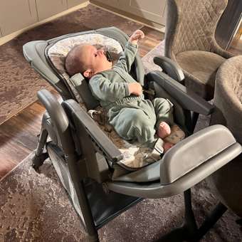 Стульчик для кормления Babyton Sweet Meals Grey классический: отзыв пользователя ДетМир