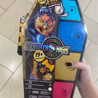 Кукла модельная Monster High Skulltimate Secrets Cleo: отзыв пользователя Детский Мир