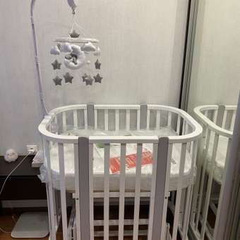 Детская кроватка Sweet Baby прямоугольная, (серый, белый): отзыв пользователя Детский Мир