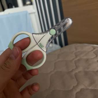 Маникюрные ножницы ROXY-KIDS для новорожденных и малышей цвет мятный: отзыв пользователя Детский Мир