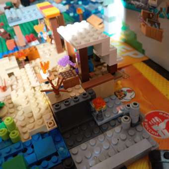 Конструктор LEGO Minecraft Экспедиция Стива по пустыне блочный: отзыв пользователя Детский Мир