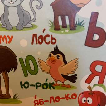 Обучающие наклейки-плакаты VEROL Алфавит времена года календарь: отзыв пользователя Детский Мир