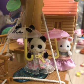 Игровой набор Sylvanian Families Малыши на прогулке под дождем: отзыв пользователя Детский Мир