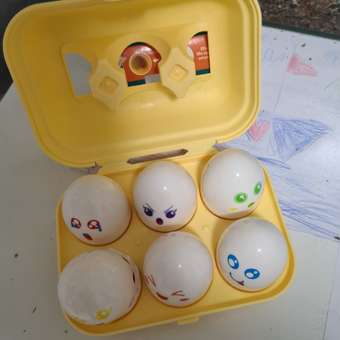 Сортер яйца в контейнере S+S Фигуры и эмоции: отзыв пользователя Детский Мир