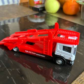 Автовоз Mobicaro Scania 1:64 без механизмов: отзыв пользователя ДетМир