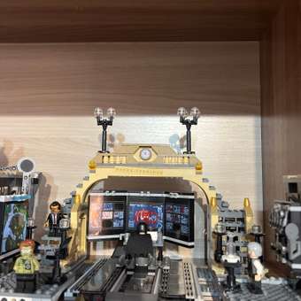 Конструктор LEGO Super Heroes Бэтпещера схватка с Загадочником 76183: отзыв пользователя Детский Мир
