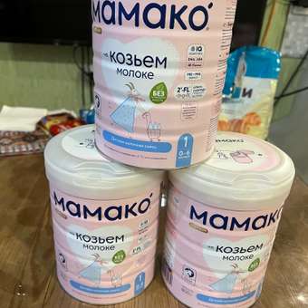 Смесь Мамако 1 Premium на козьем молоке 800г с 0месяцев: отзыв пользователя ДетМир