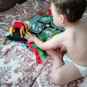 Парковка Funky Toys Пожарная станция многоуровневый: отзыв пользователя ДетМир