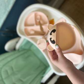 Набор детской посуды PlayKid персик: отзыв пользователя Детский Мир