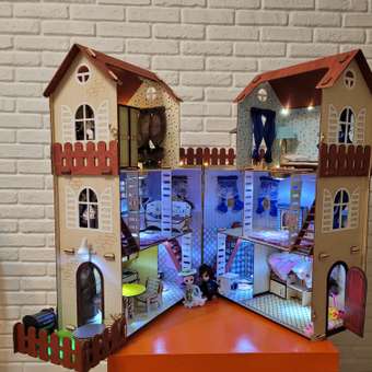 Кукольный домик ГРАТ Фелиция деревянный: отзыв пользователя Детский Мир