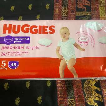 Трусики Huggies Ultra Comfort 48 шт. 5 12-17 кг: отзыв пользователя Детский Мир