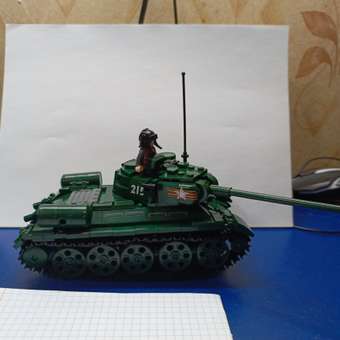Конструктор SLUBAN Танк Т34/85 M38-B0982: отзыв пользователя ДетМир